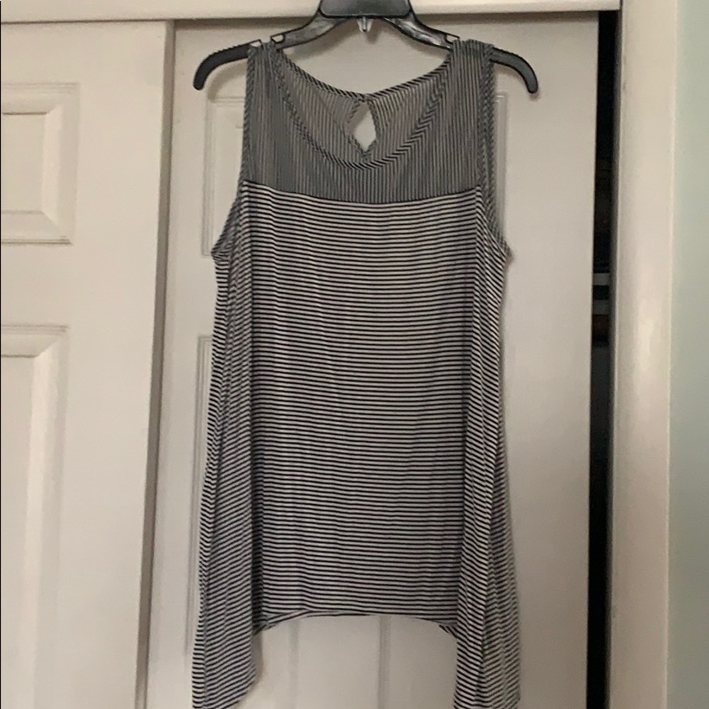 Stripped tank